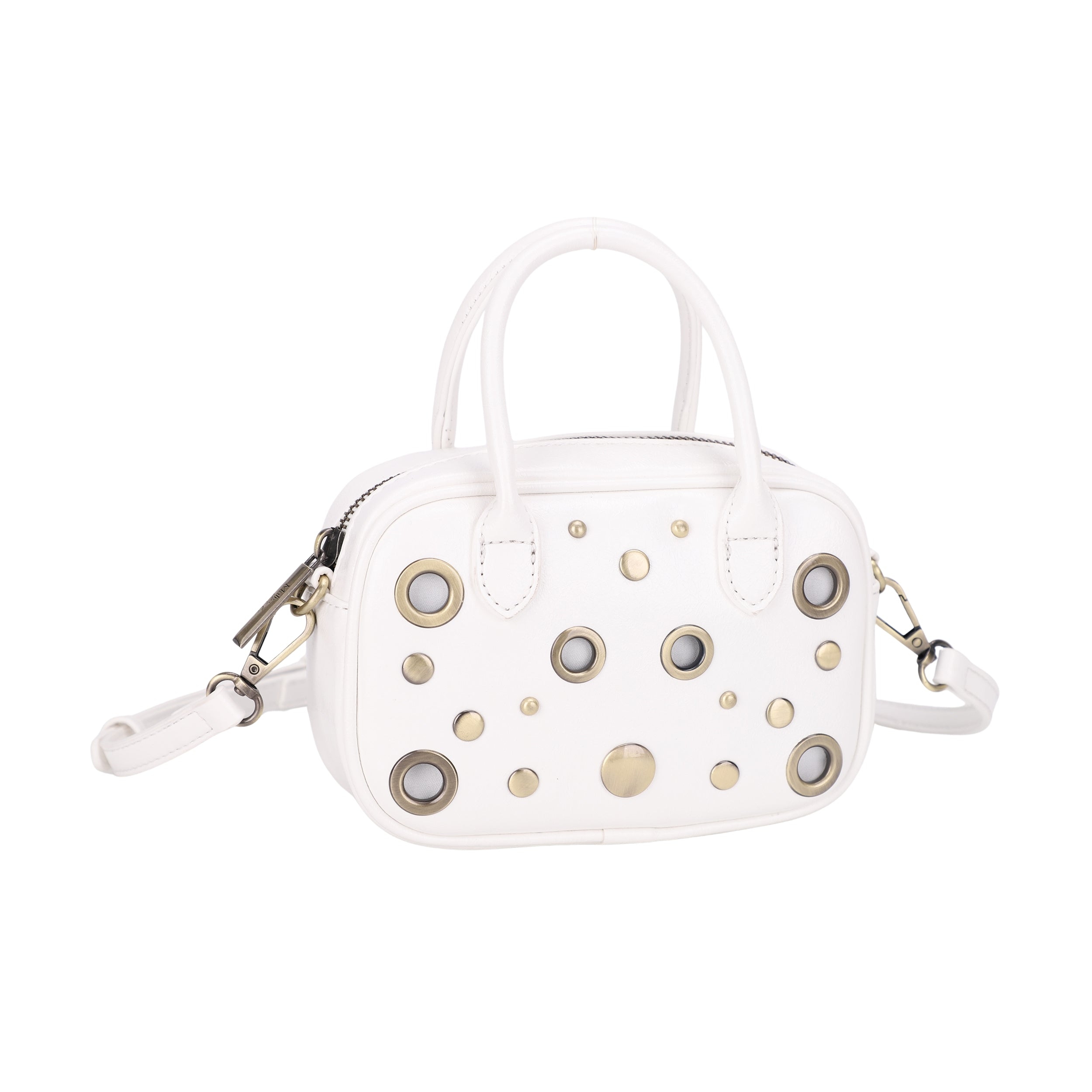 Liv Crossbody with Grommets and Studs