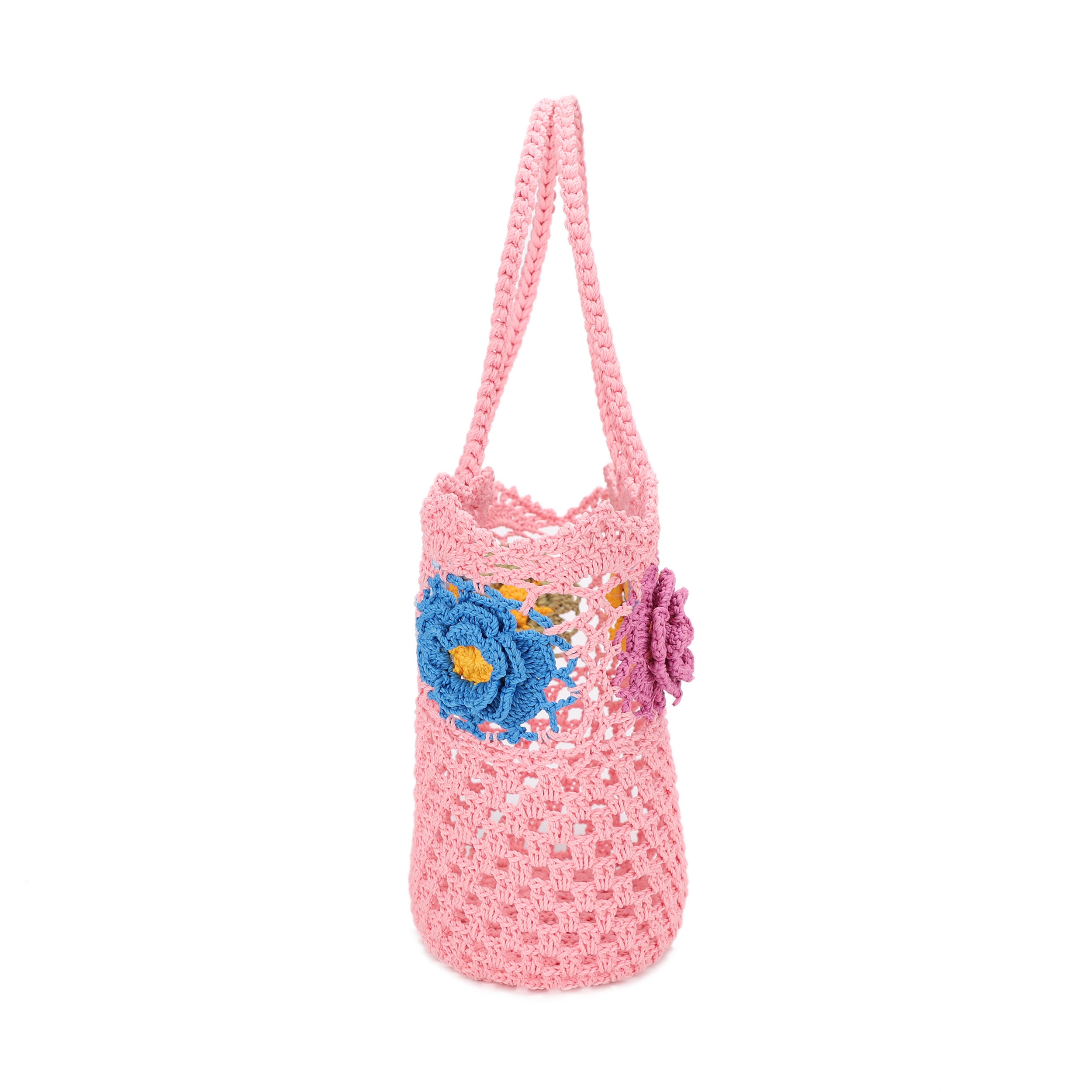 Maise Floral Crochet Tote