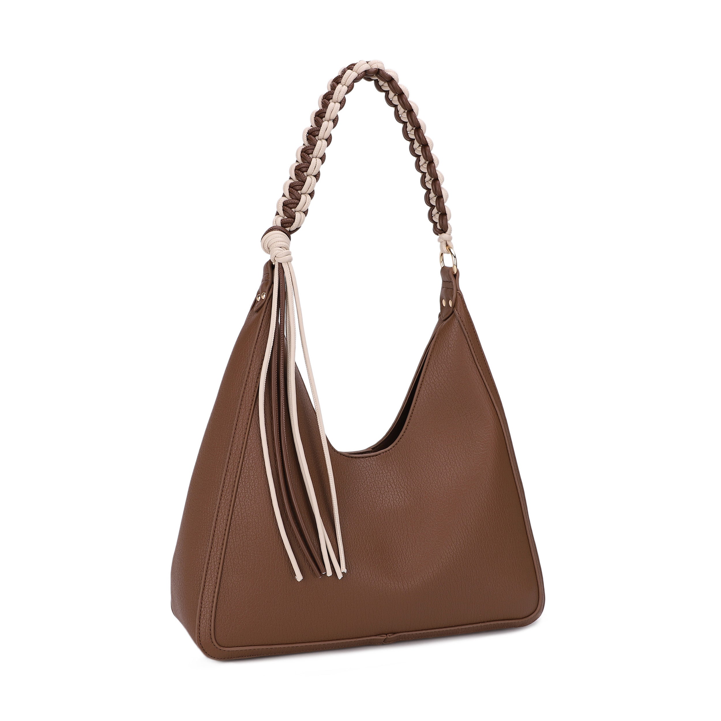 Willow Pebble Vegan Leather Shoulder Bag
