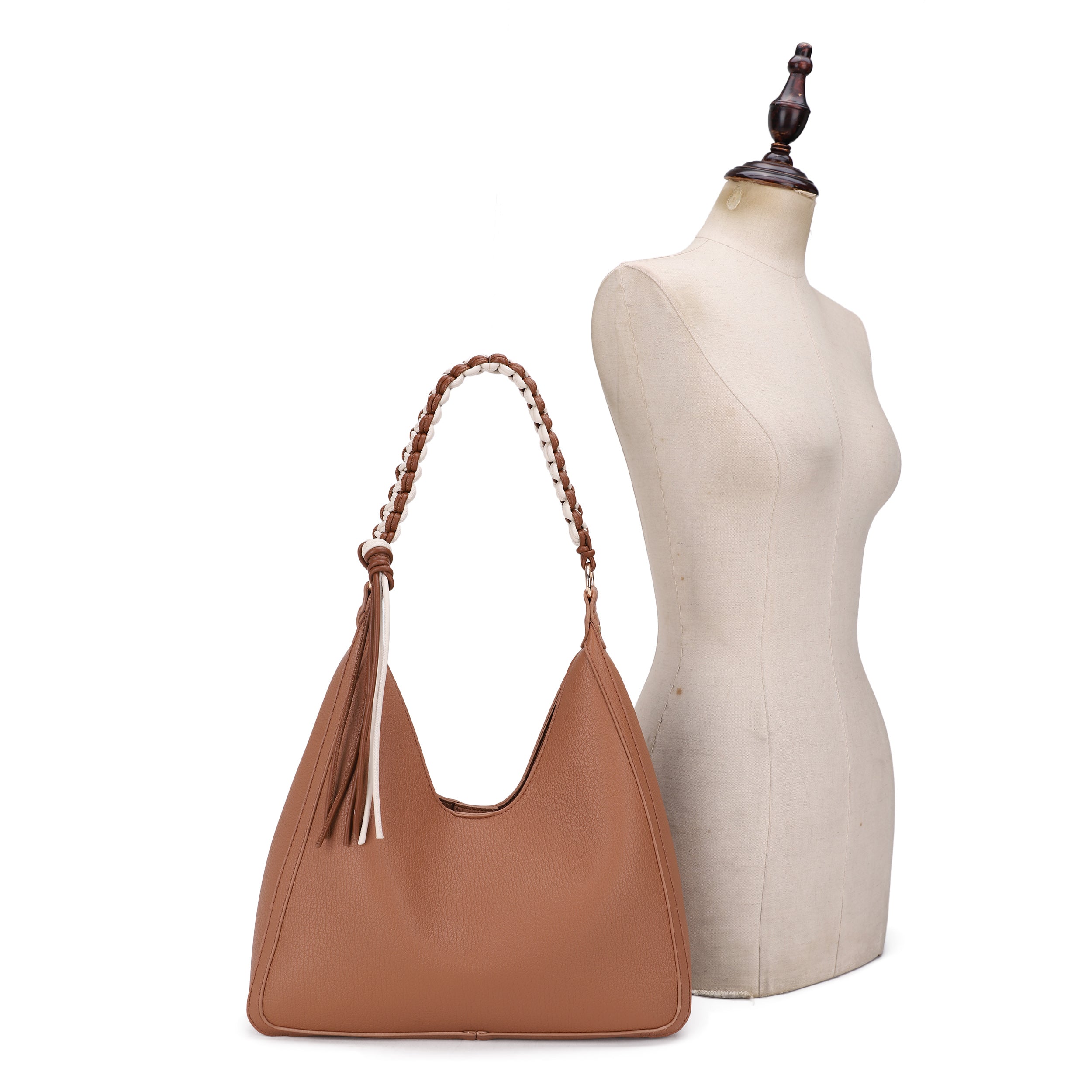 Willow Pebble Vegan Leather Shoulder Bag