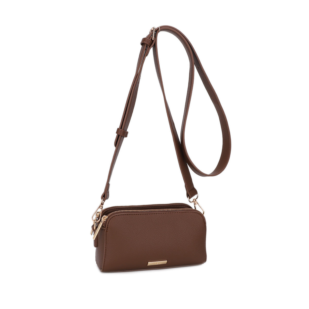 Clara Small Triple Compartment Crossbody Bag