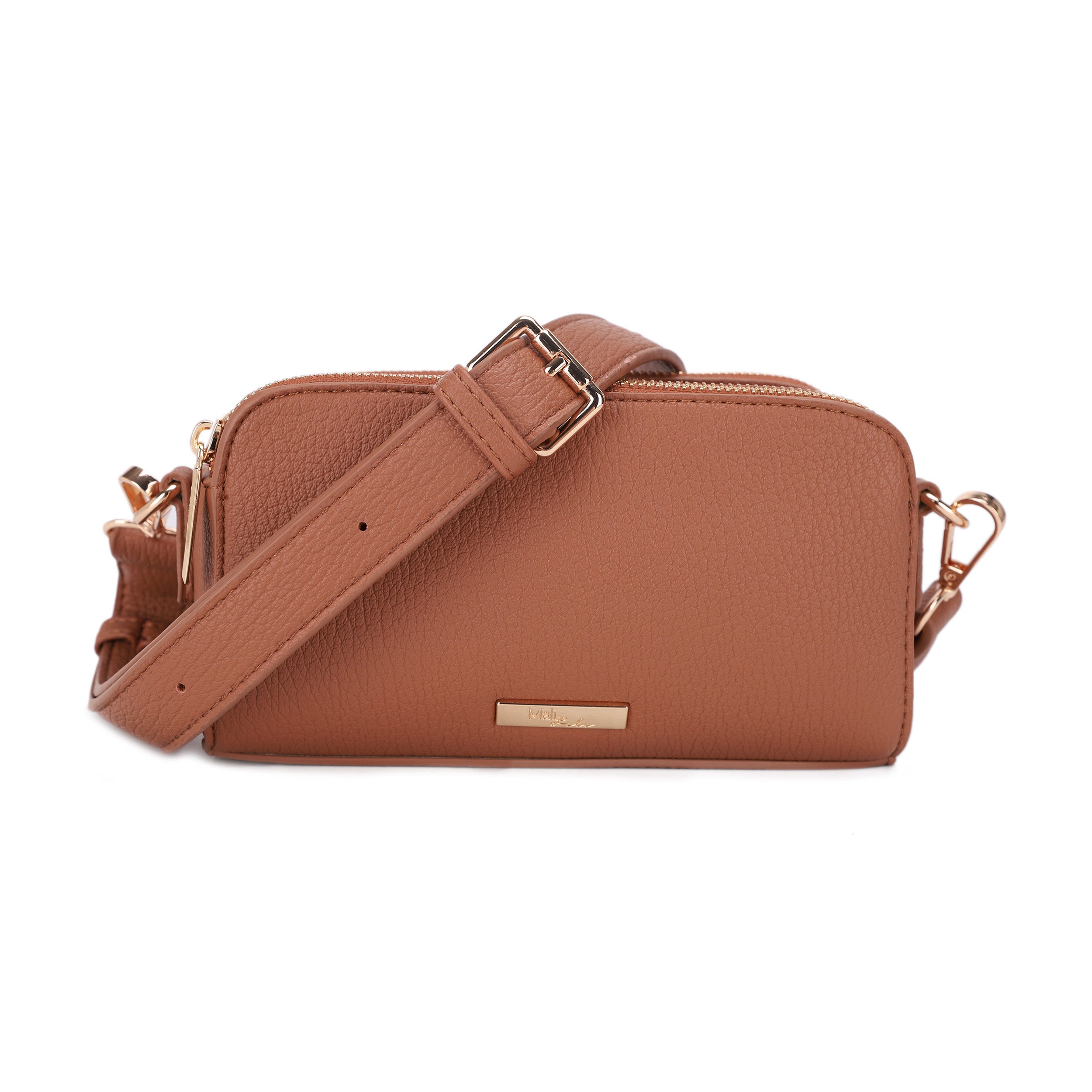 Clara Small Triple Compartment Crossbody Bag