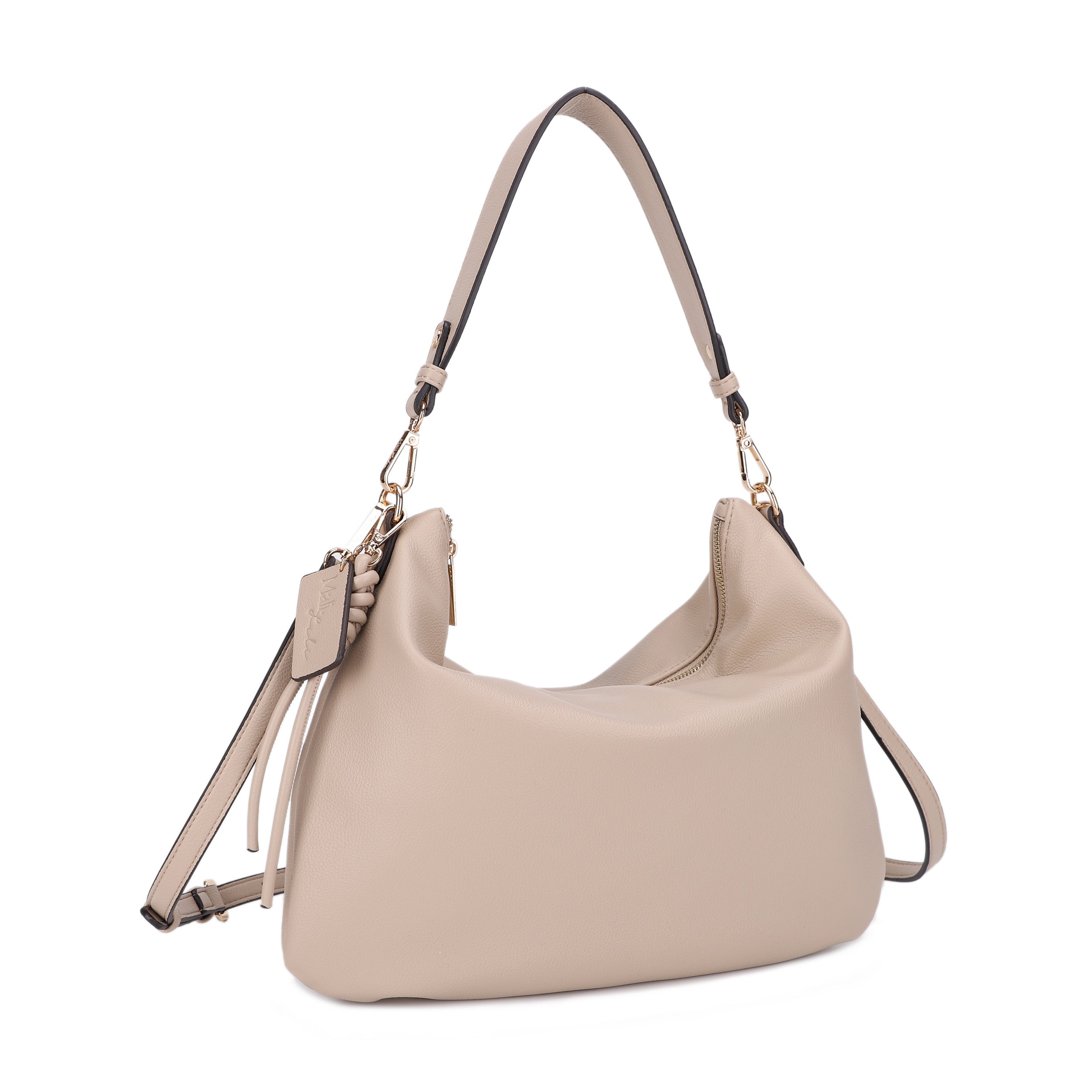 NOVA Slouchy Hobo Bag with Charm