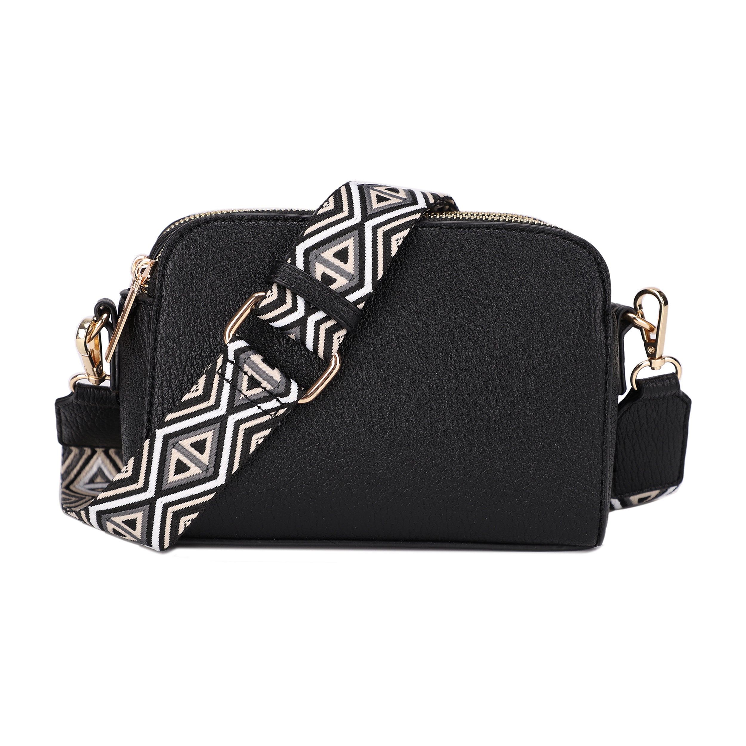 Zahara Vegan Leather Crossbody Bag