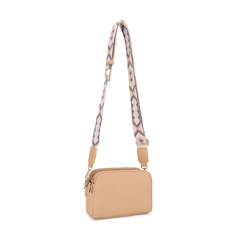 Zahara Vegan Leather Crossbody Bag – Mali + Lili