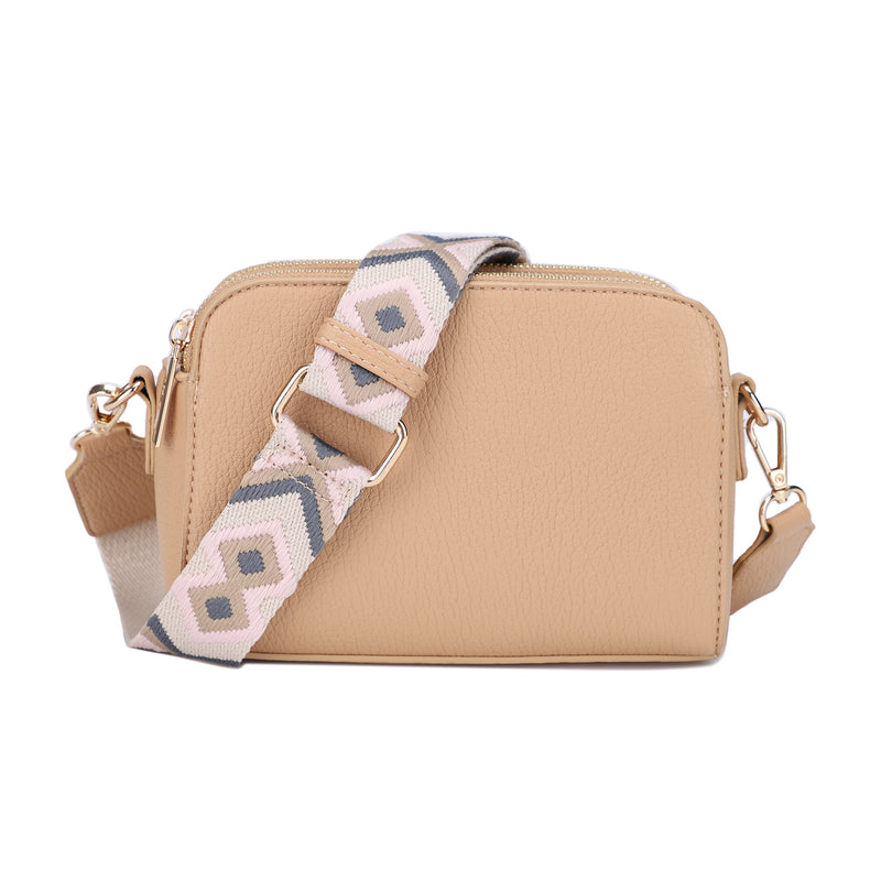 Zahara Vegan Leather Crossbody Bag – Mali + Lili