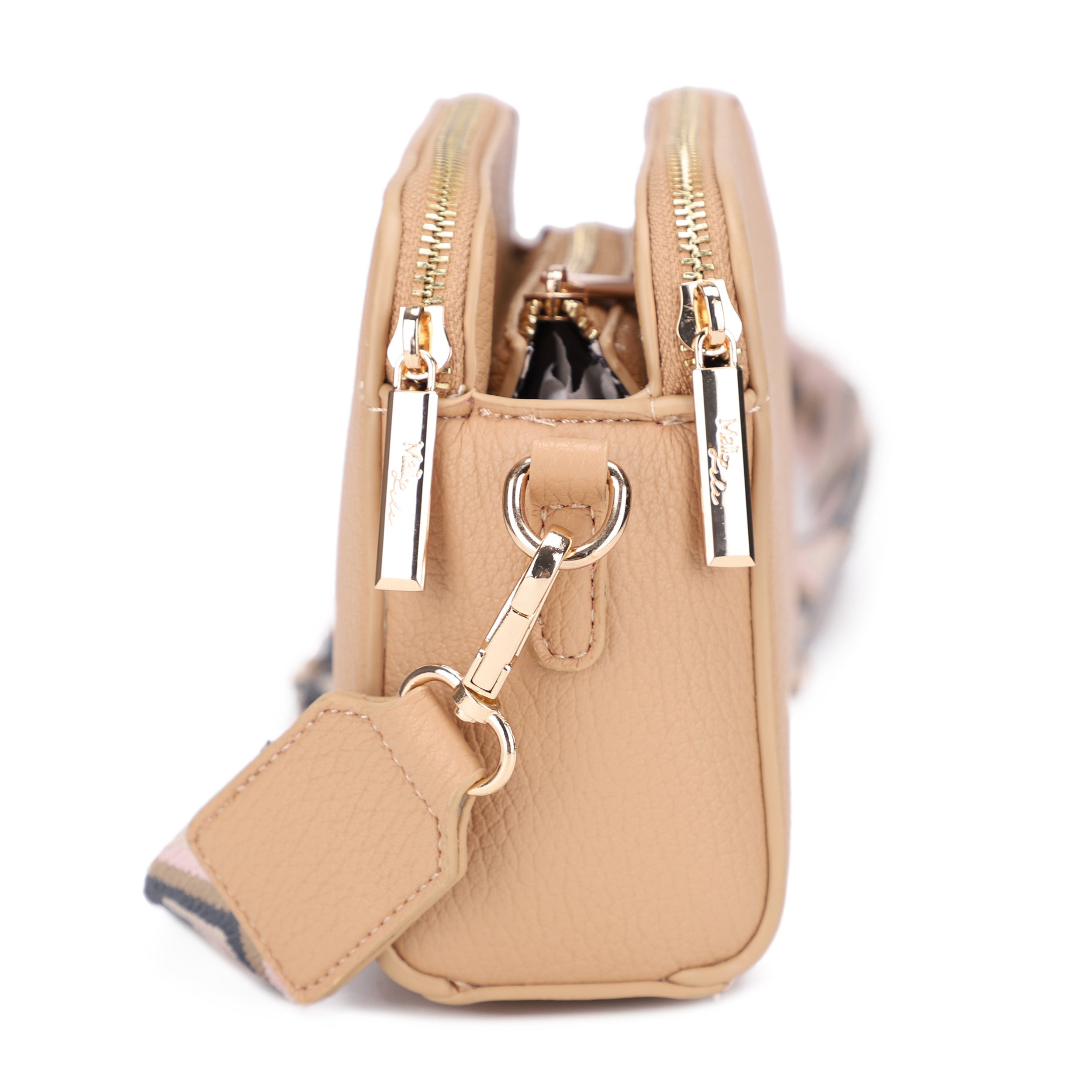 Zahara Vegan Leather Crossbody Bag