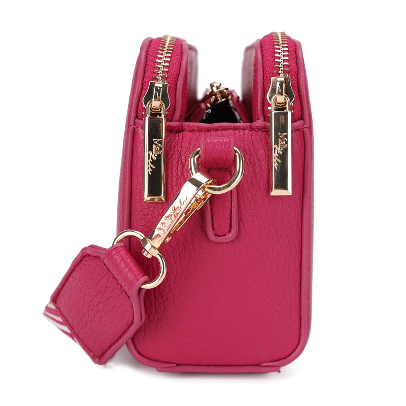 Zahara Vegan Leather Crossbody Bag – Mali + Lili