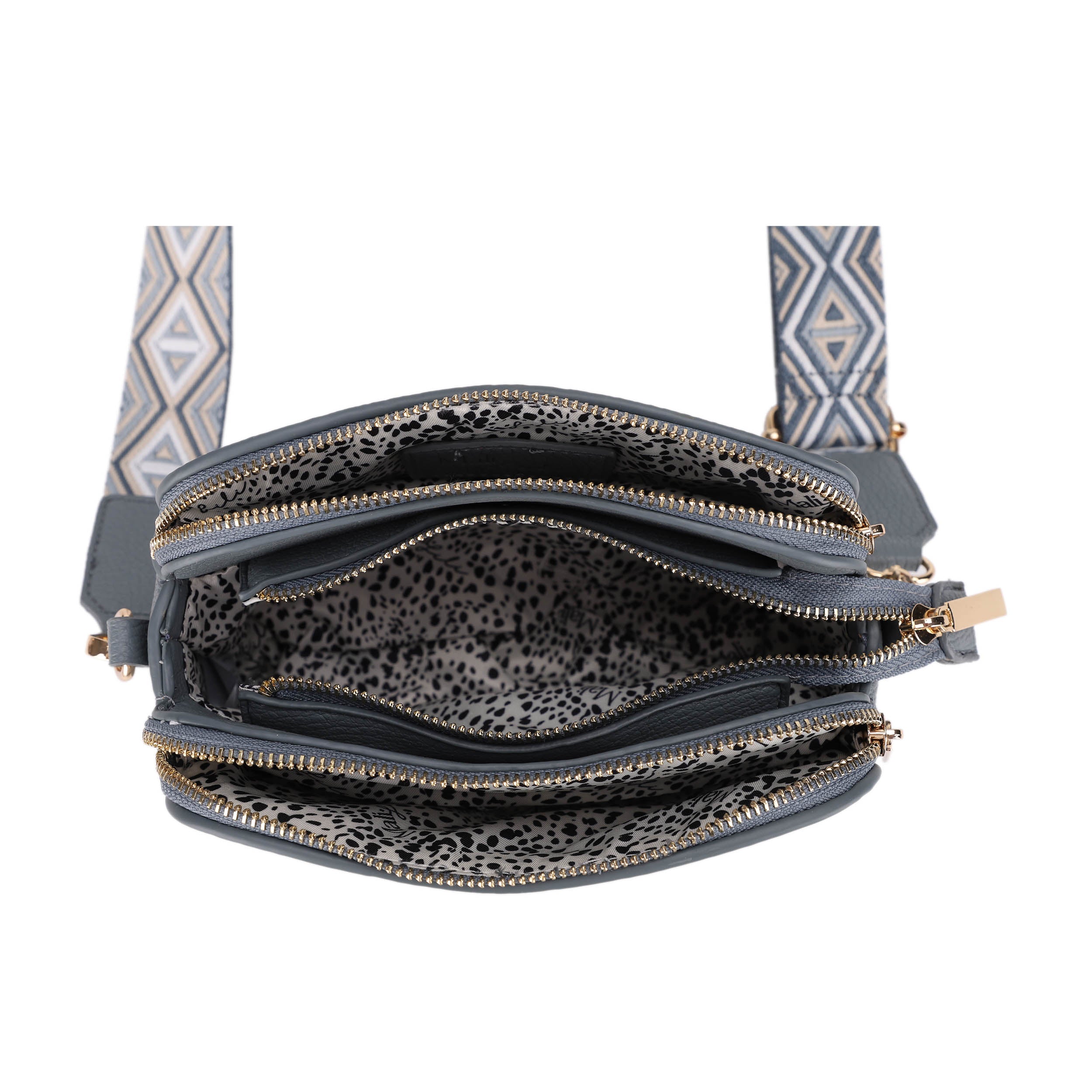 Zahara Vegan Leather Crossbody Bag