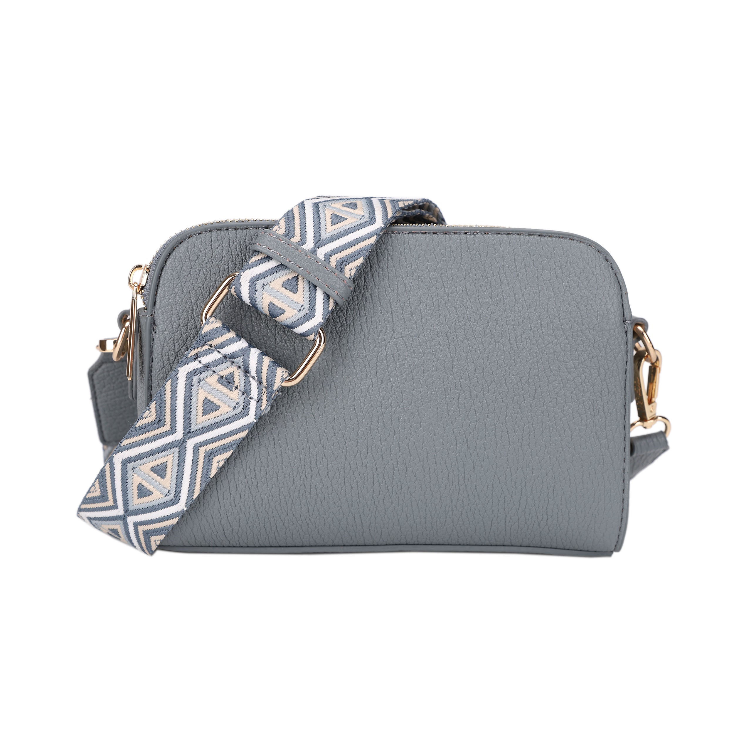 Zahara Vegan Leather Crossbody Bag