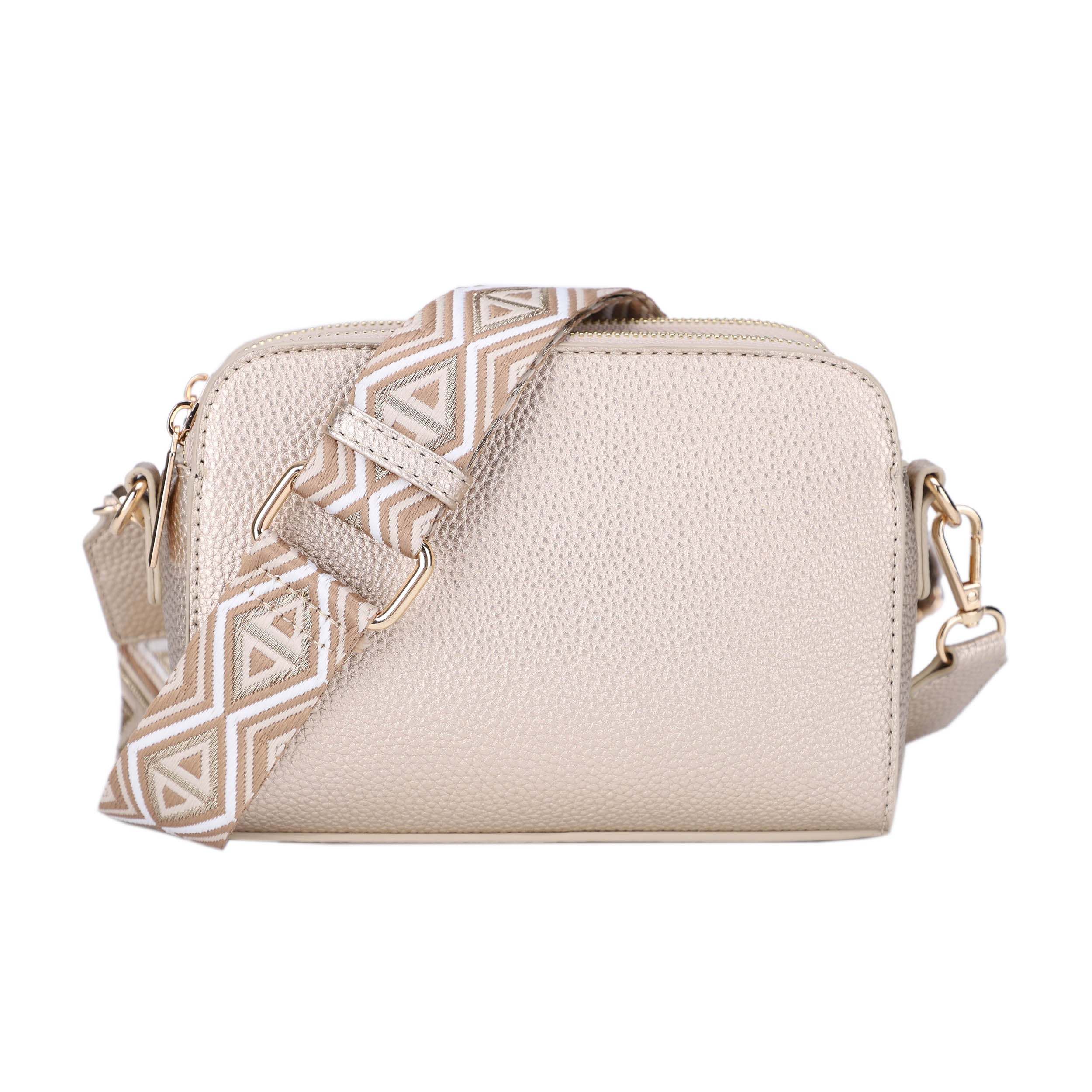 Zahara Vegan Leather Crossbody Bag