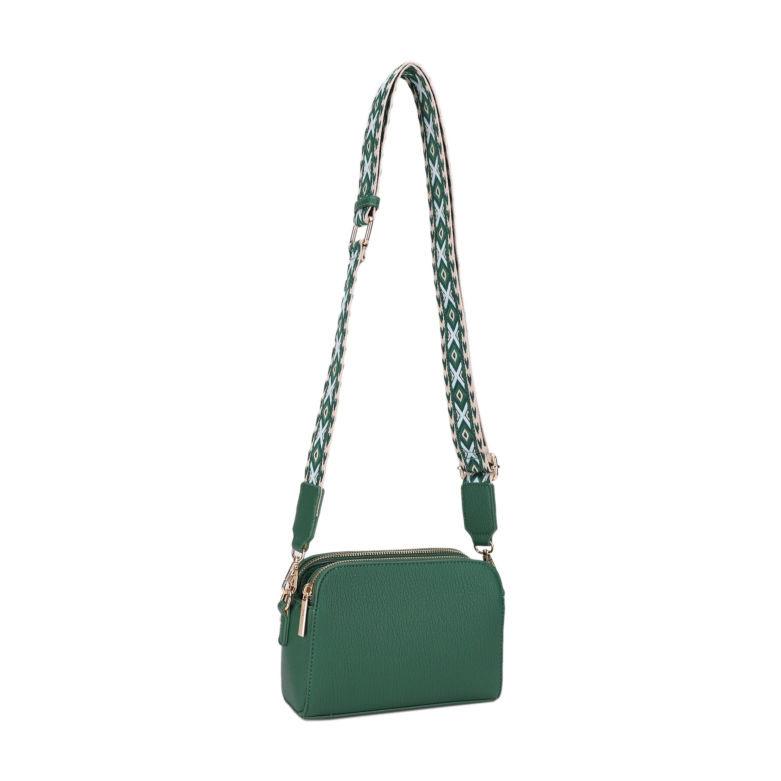 Zahara Vegan Leather Crossbody Bag