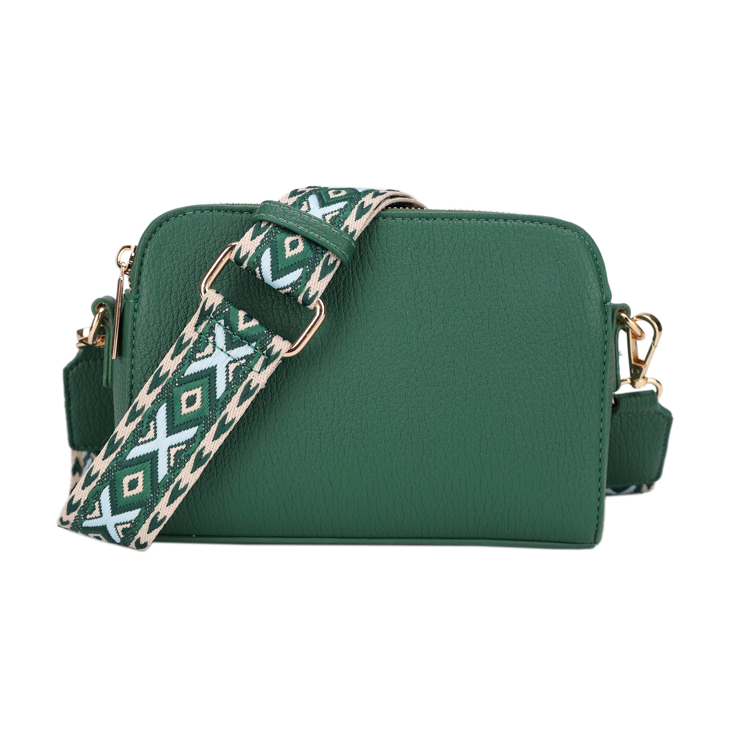 Zahara Vegan Leather Crossbody Bag