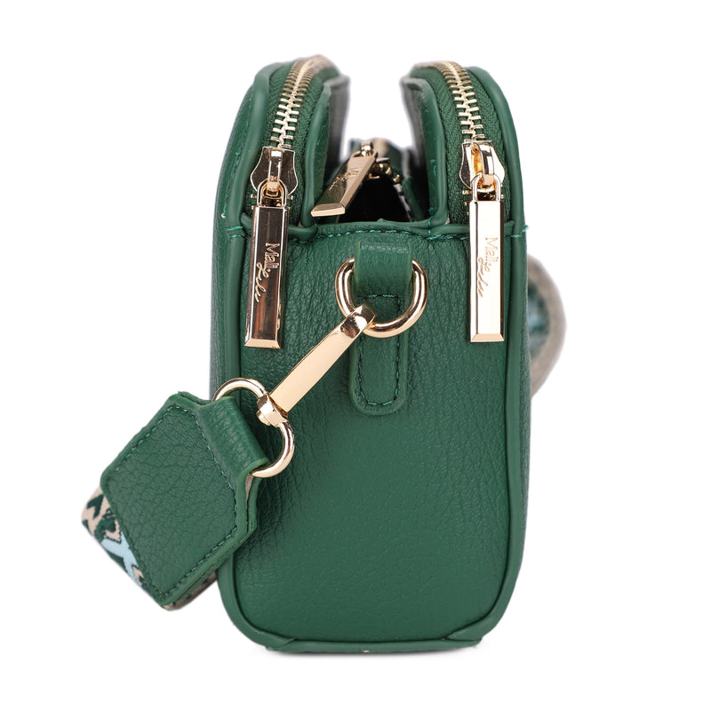 Zahara Vegan Leather Crossbody Bag – Mali + Lili