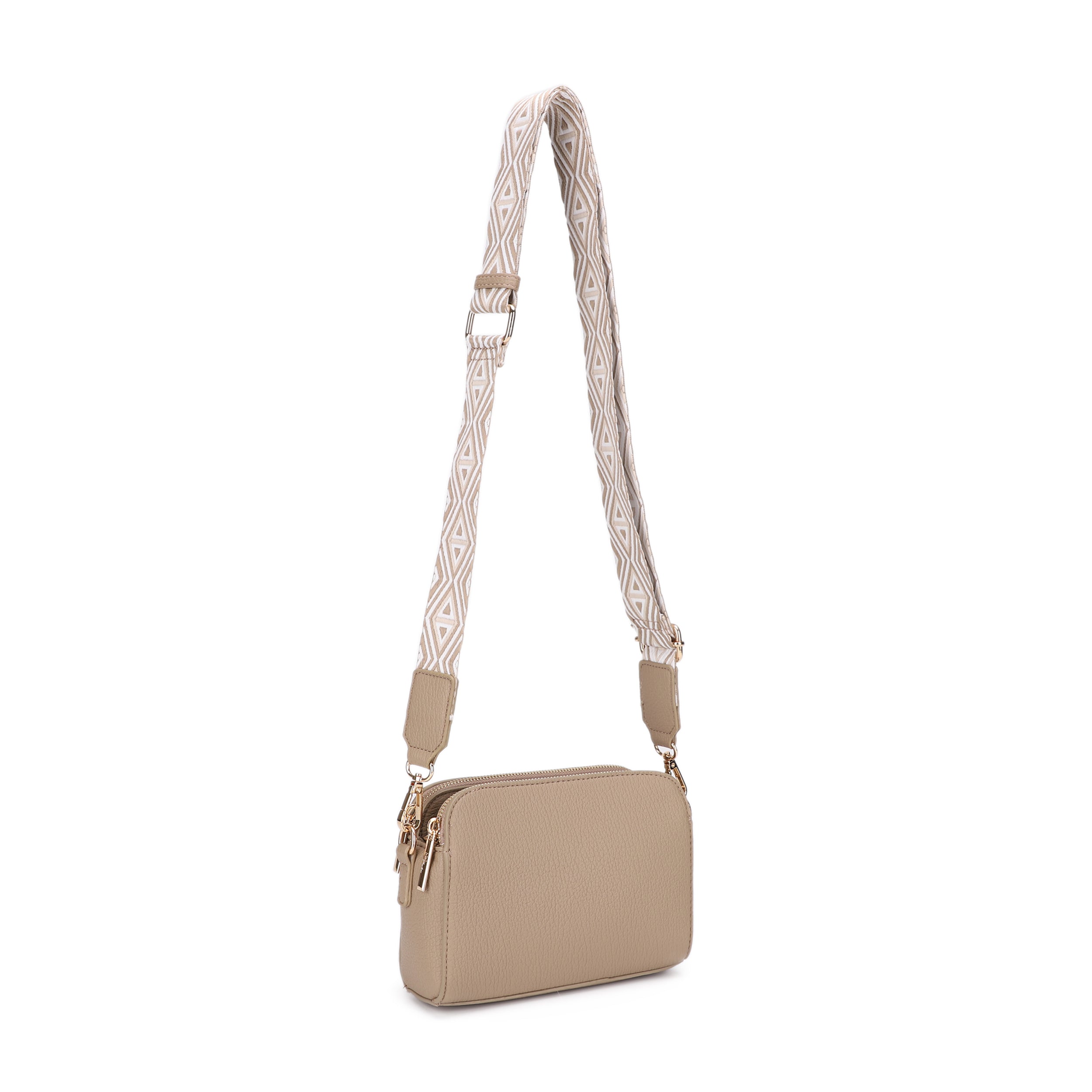 Zahara Vegan Leather Crossbody Bag