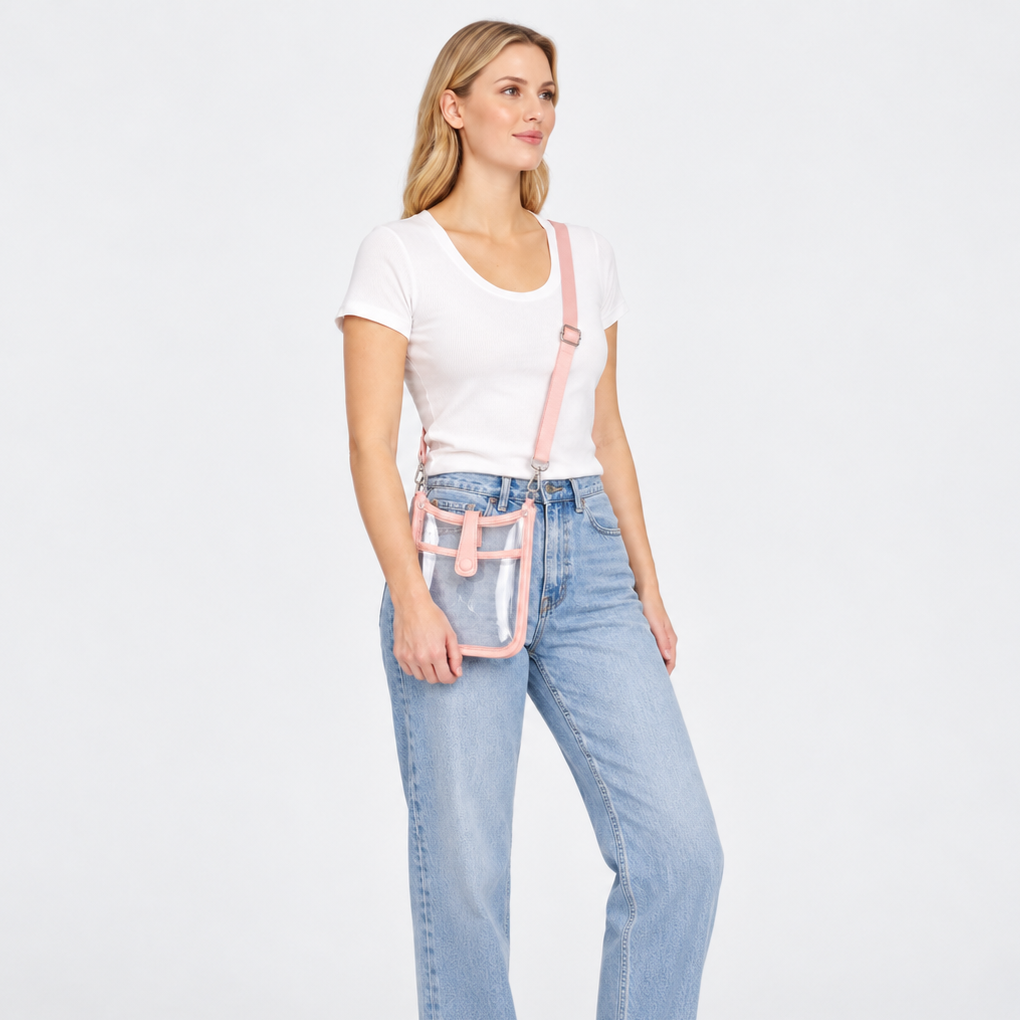 Pippa Crossbody Clear Bag