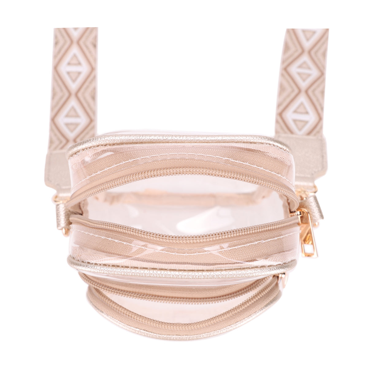 Teri Crossbody Clear Bag