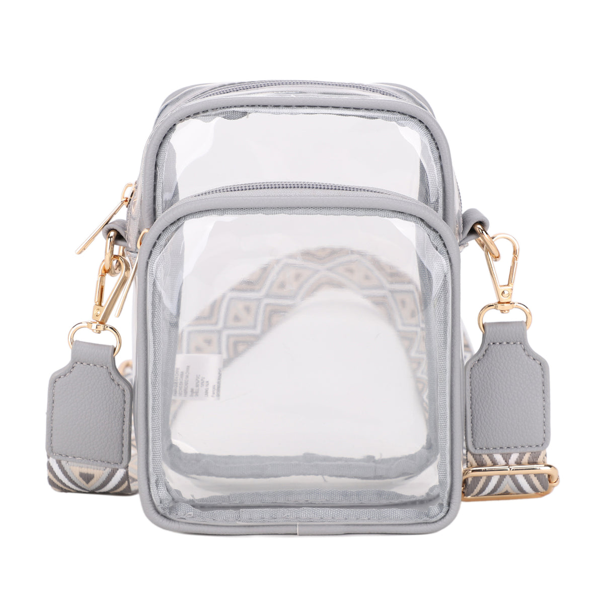 Teri Crossbody Clear Bag