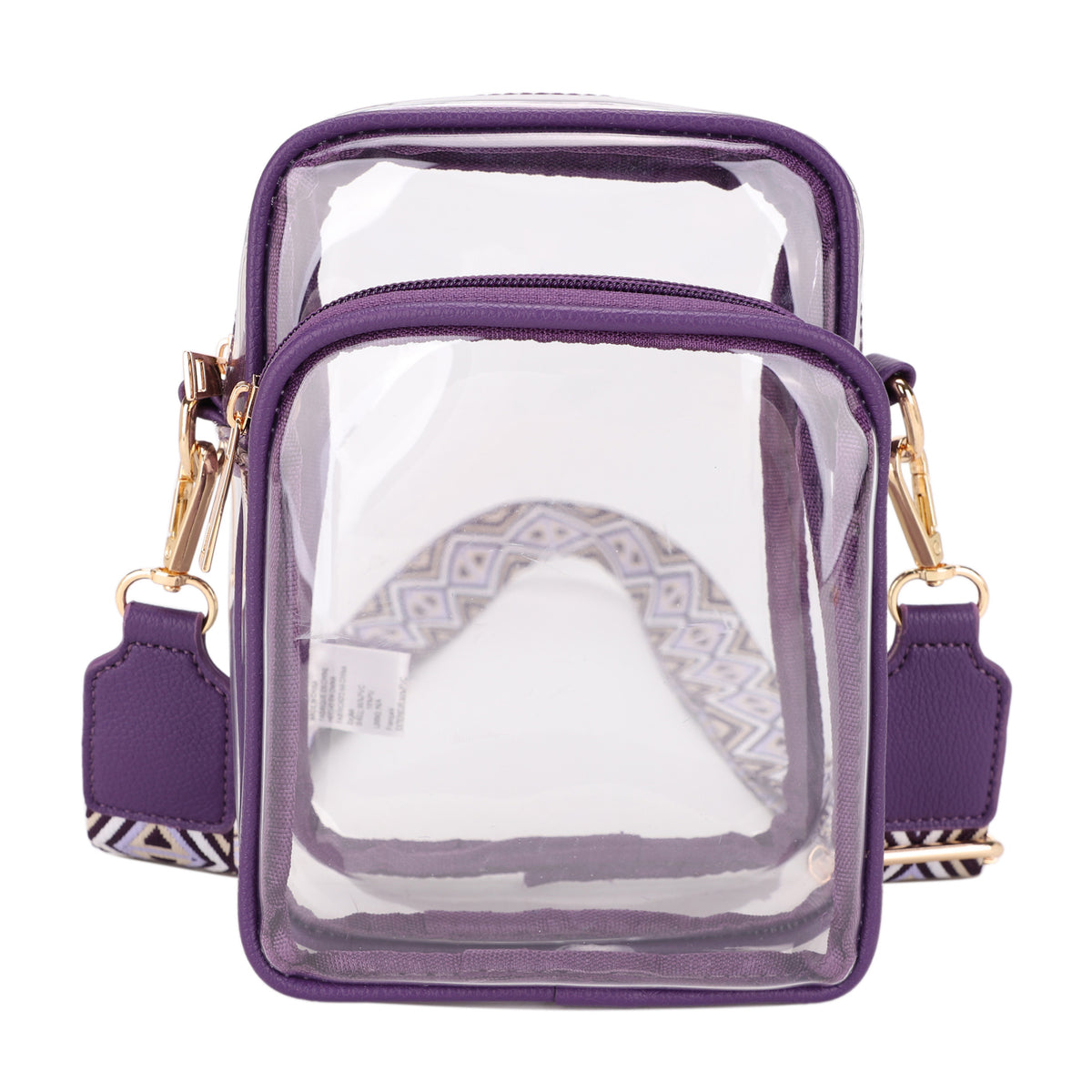 Teri Crossbody Clear Bag