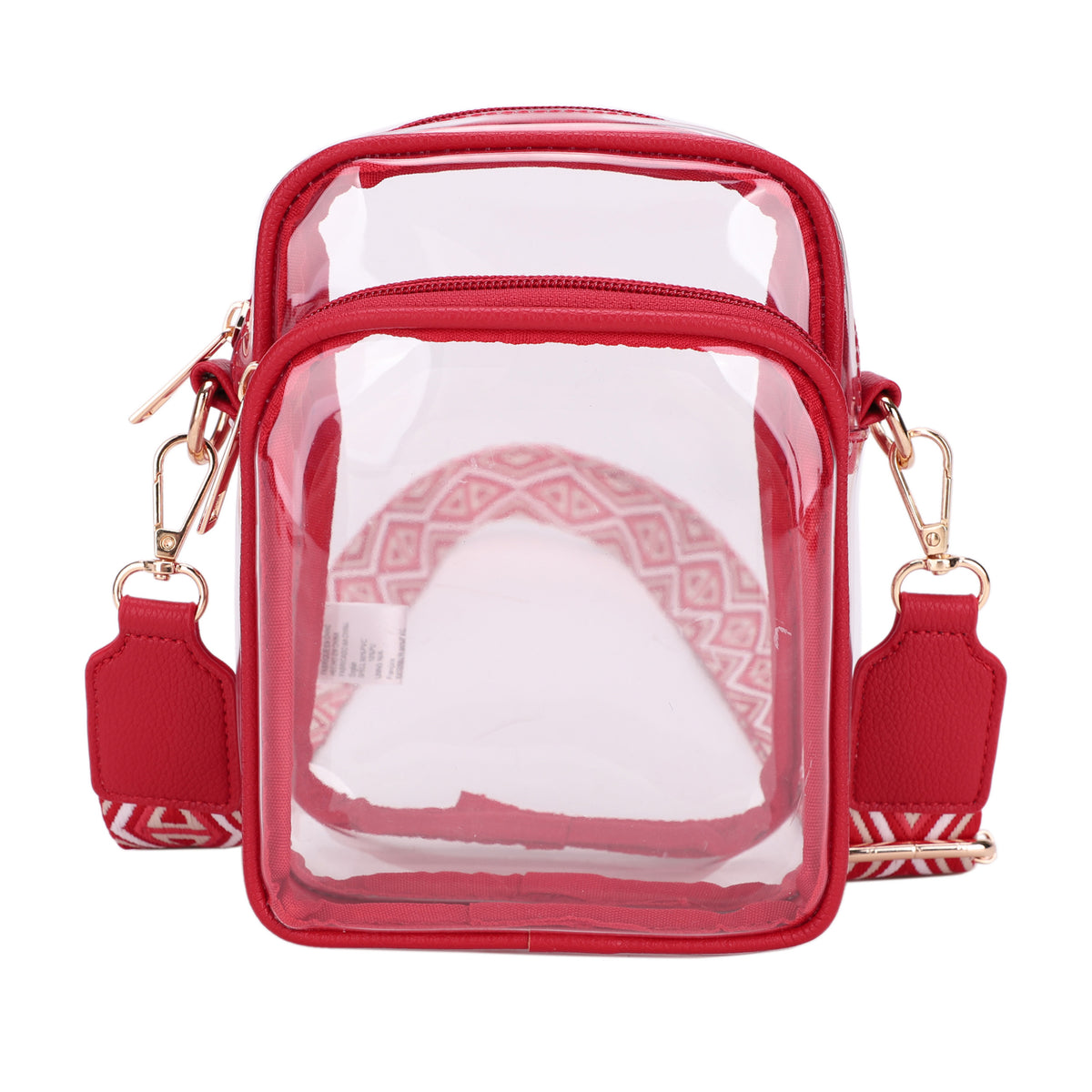 Teri Crossbody Clear Bag