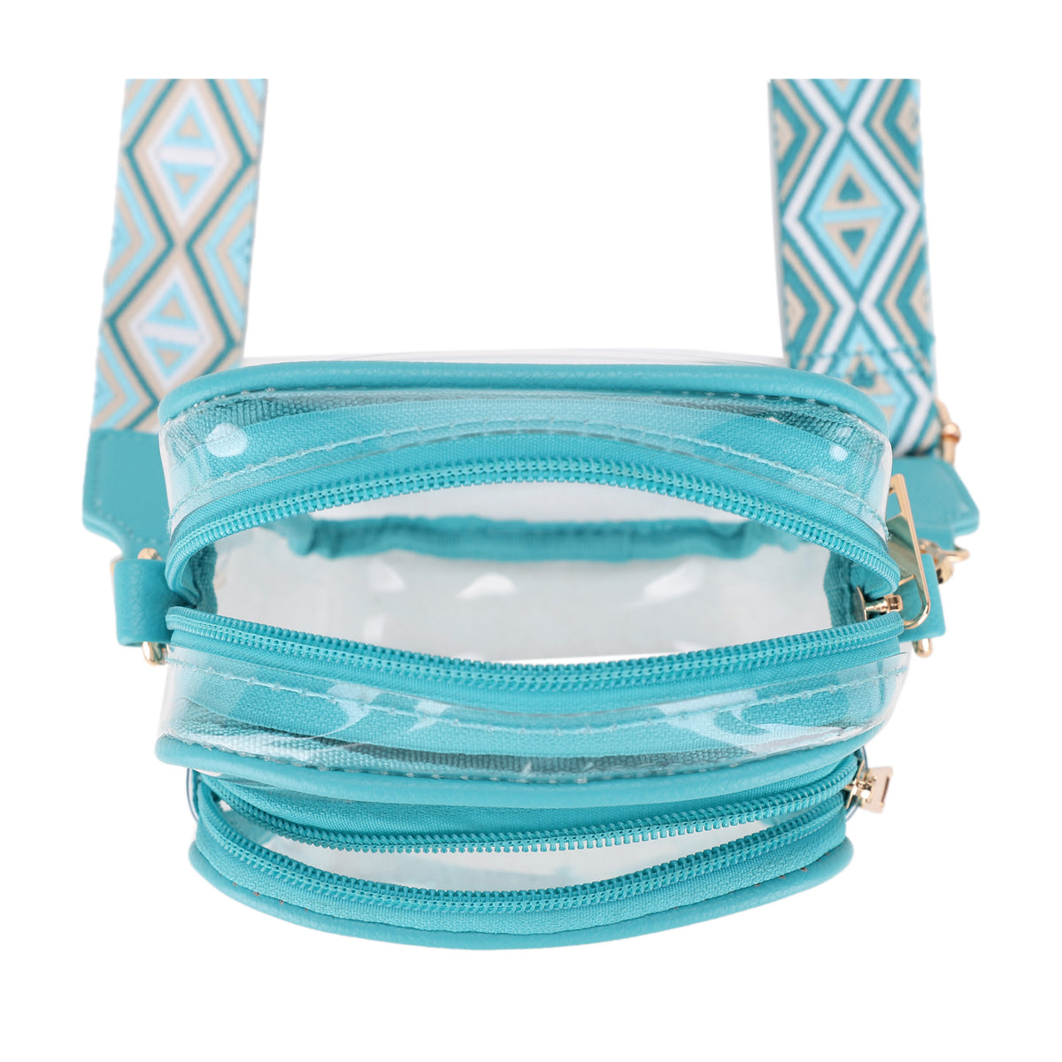 Teri Crossbody Clear Bag