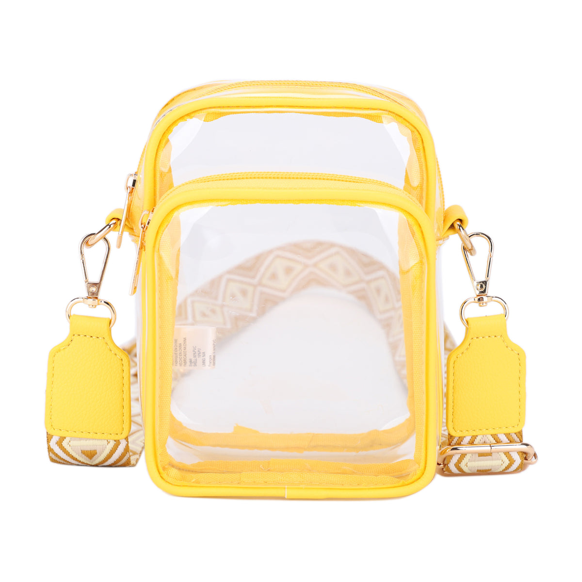 Teri Crossbody Clear Bag